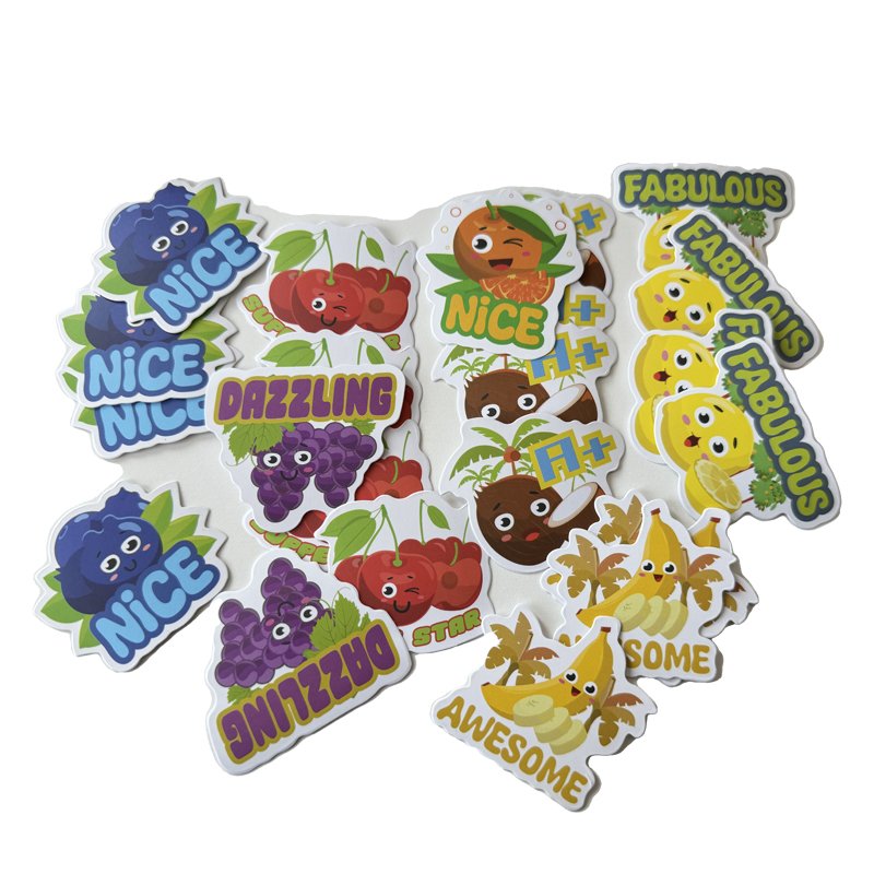 Scratch and Sniff Motivational Scented Stickers Reward Stickers Incentive Positive Stickers for Student