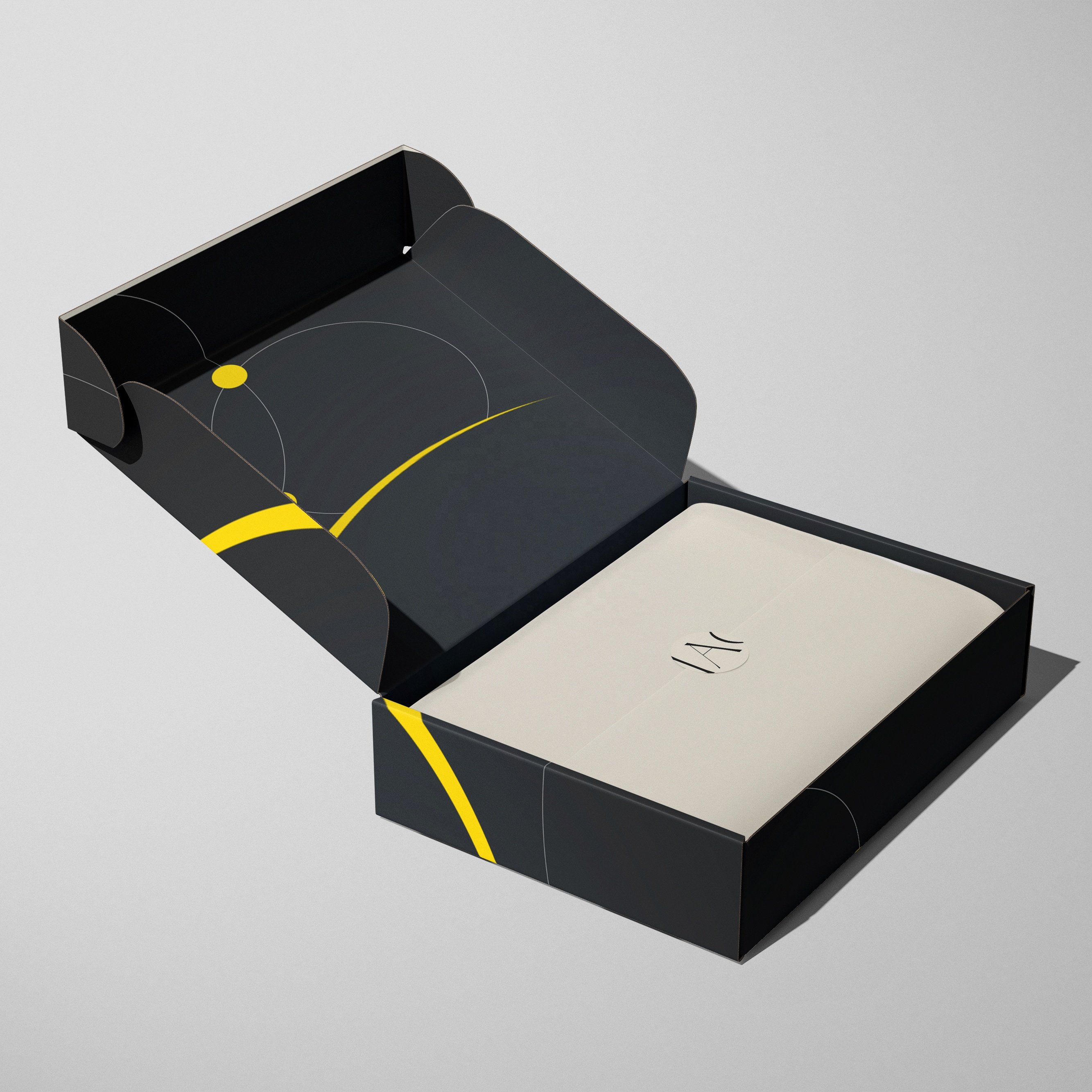 Custom Cereal Luxury Corrugated Mailer Shipping Packaging Boxes For Clothes