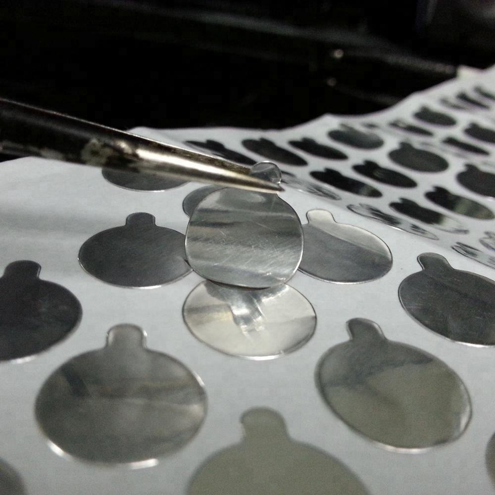 Custom Self Adhesive Aluminum Foil Stickers, label sealing for cosmetics