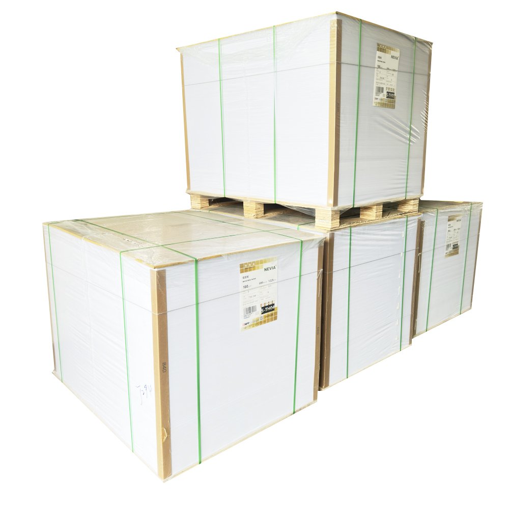 Qiang Qiang paper Eco Friendly 100% Recycle 120-300GSM FSC recycle paper roll for box