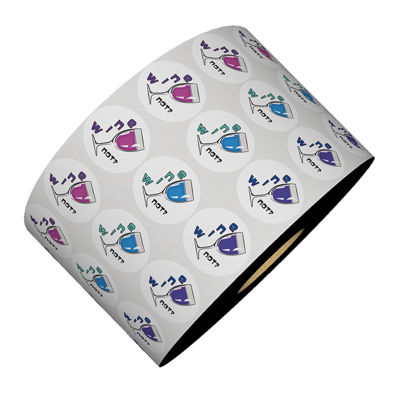 Eco Friendly Custom Self Roll Adhesive Vinyl Paper Label Sticker