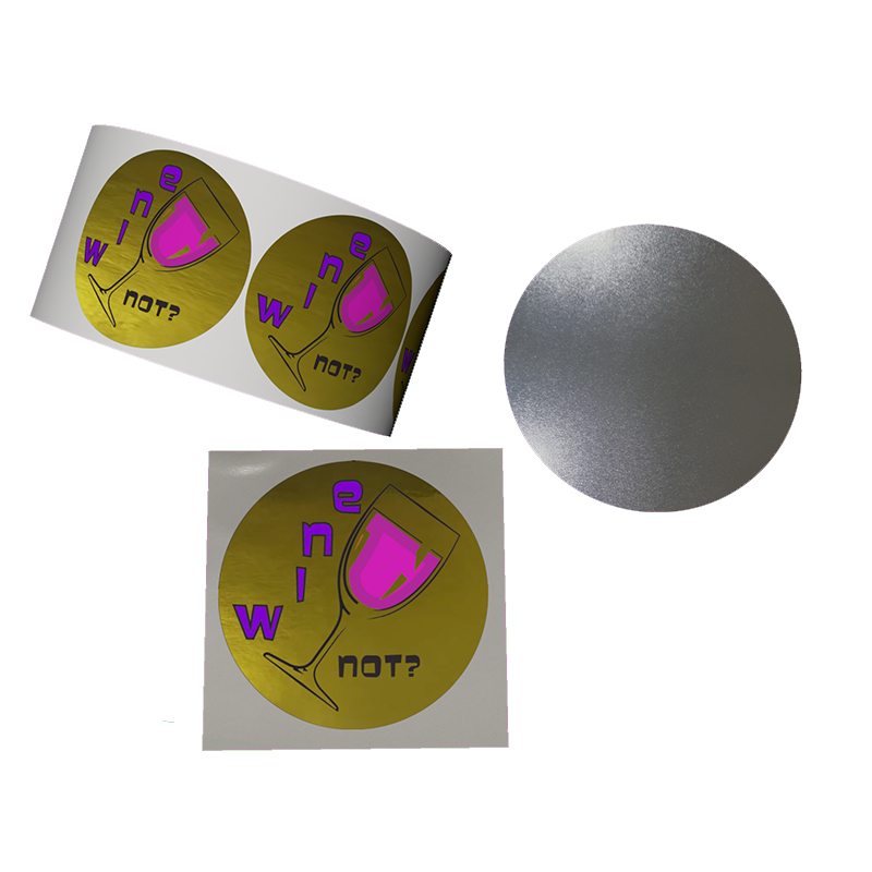 Eco Friendly Custom Self Roll Adhesive Vinyl Paper Label Sticker