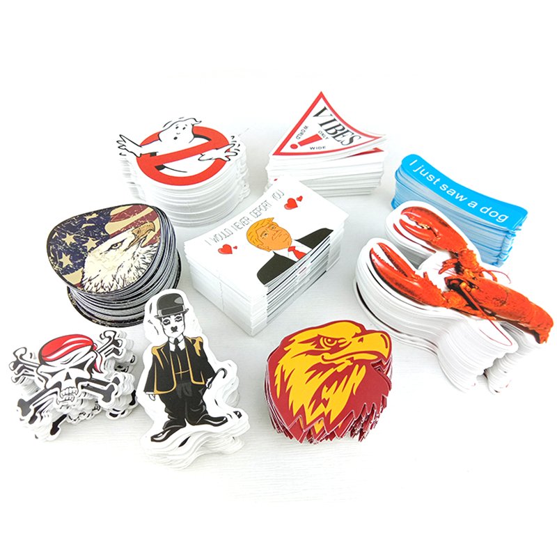 OEM ODM A3 A4 A5 size vinyl Factory price die cut stickers kiss cut sticker sheets i did that stickers