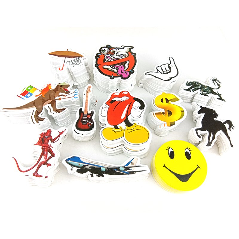 OEM ODM A3 A4 A5 size vinyl Factory price die cut stickers kiss cut sticker sheets i did that stickers