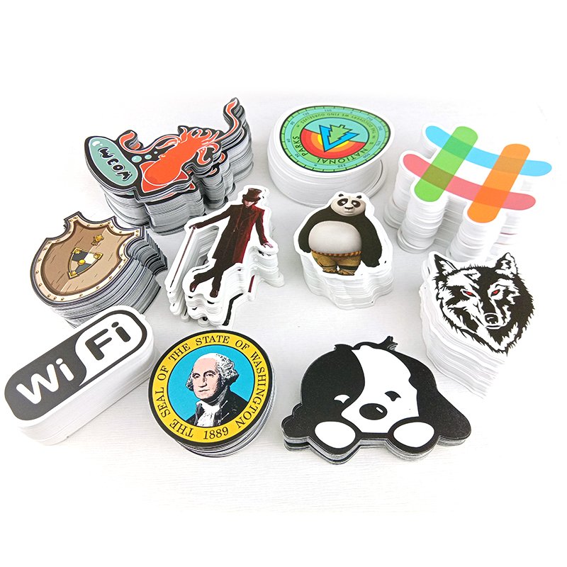 OEM ODM A3 A4 A5 size vinyl Factory price die cut stickers kiss cut sticker sheets i did that stickers