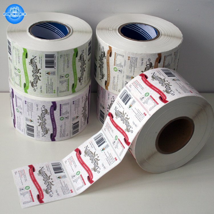 Custom Printing Waterproof Label Stickers Packaging Stickers Accept OEM Adhesive Sticker