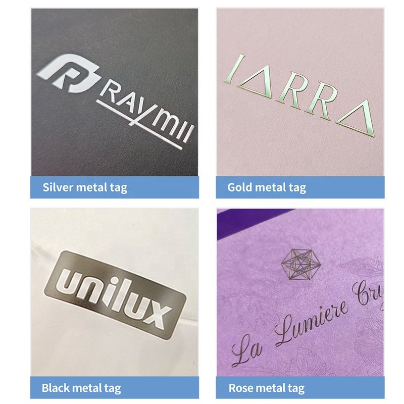 Custom Waterproof Transparent 3D metal sticker Transfer Stickers