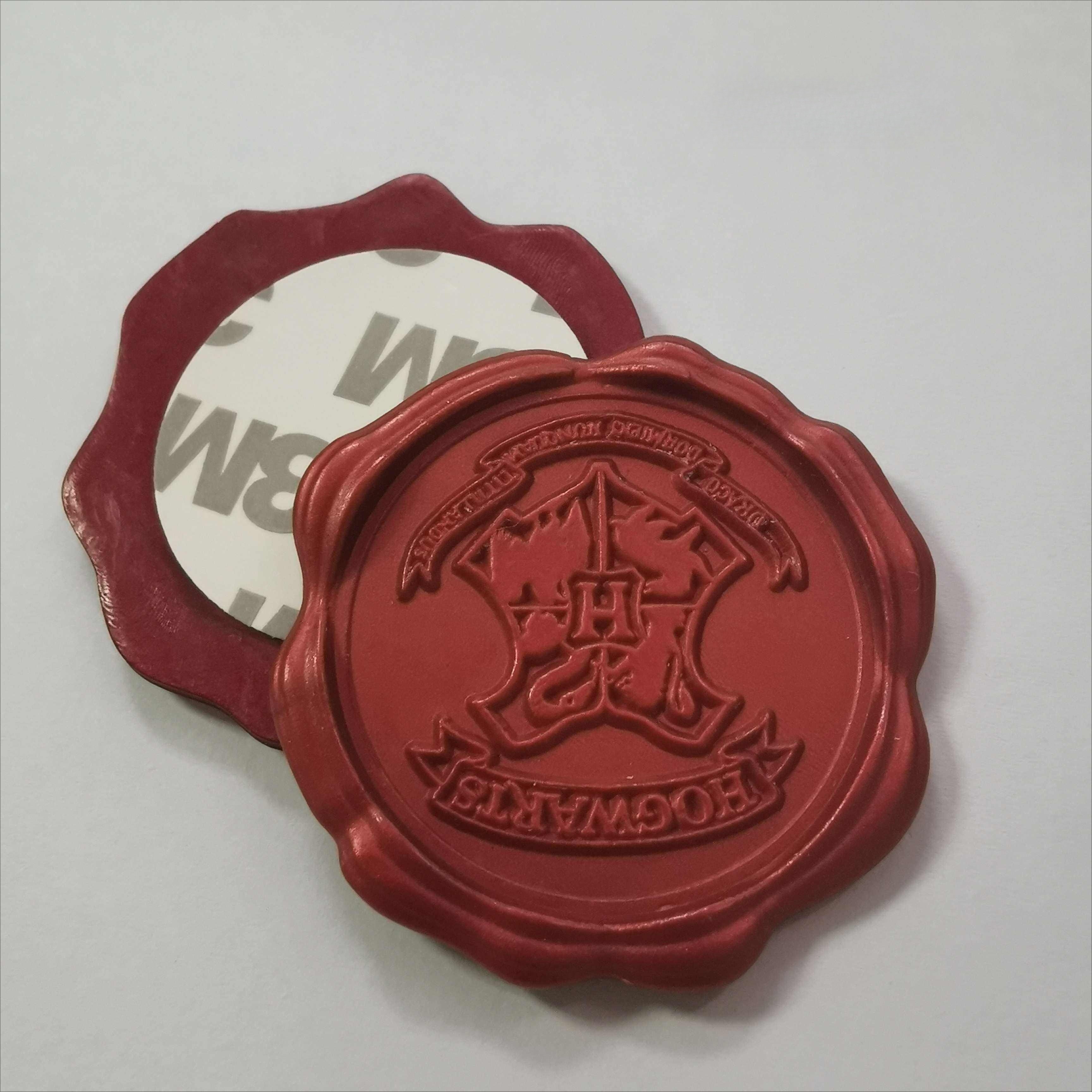 100moq custom wax seal stickers for letter envelope seals stamps
