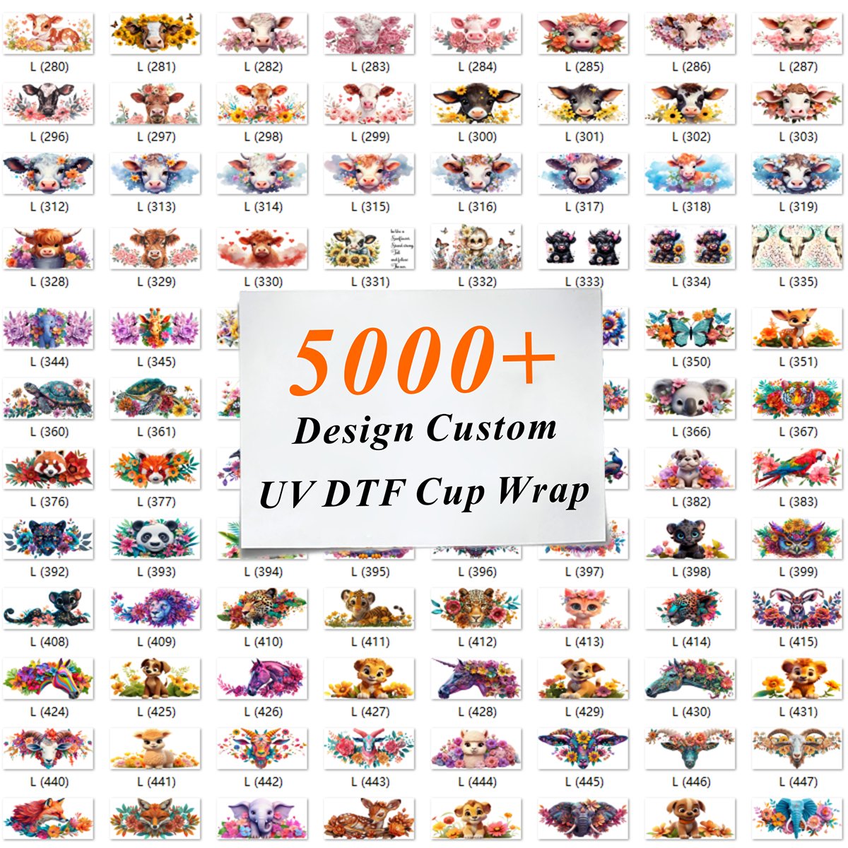 Sorority Custom Labels DIY Logo Sticker For 16oz Toys Transfer Decal Self Adhesive Sticker Libbey uv dtf cup wraps