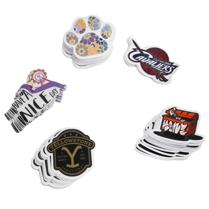 Waterproof Customized Business Brand Advertising Gifts Custom Die Cut Vinyl Stickers