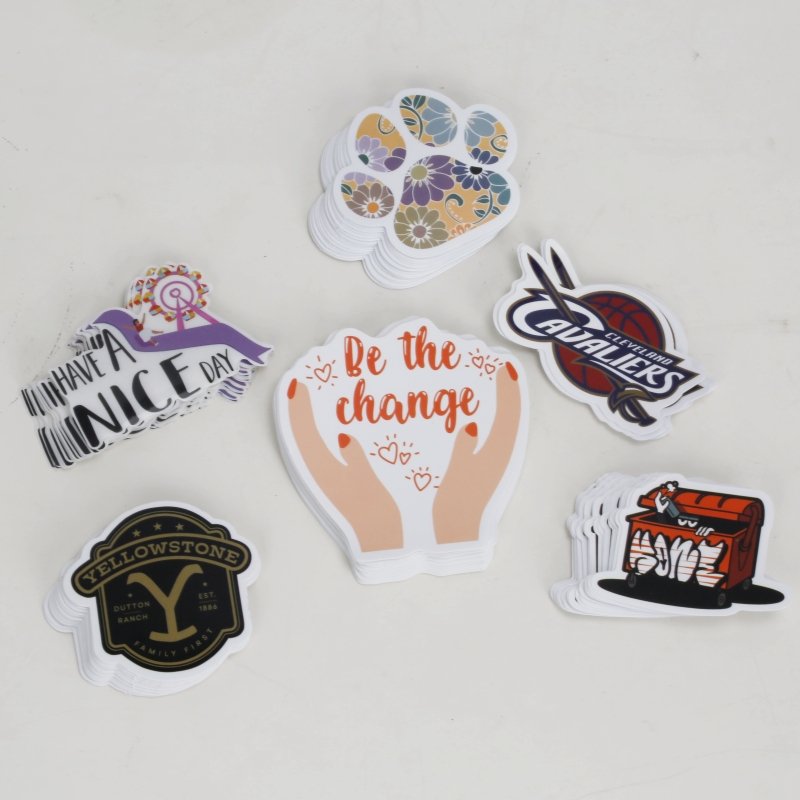 Waterproof Customized Business Brand Advertising Gifts Custom Die Cut Vinyl Stickers