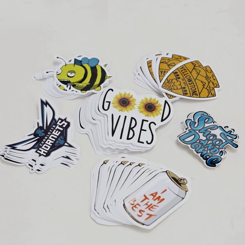 Waterproof Customized Business Brand Advertising Gifts Custom Die Cut Vinyl Stickers