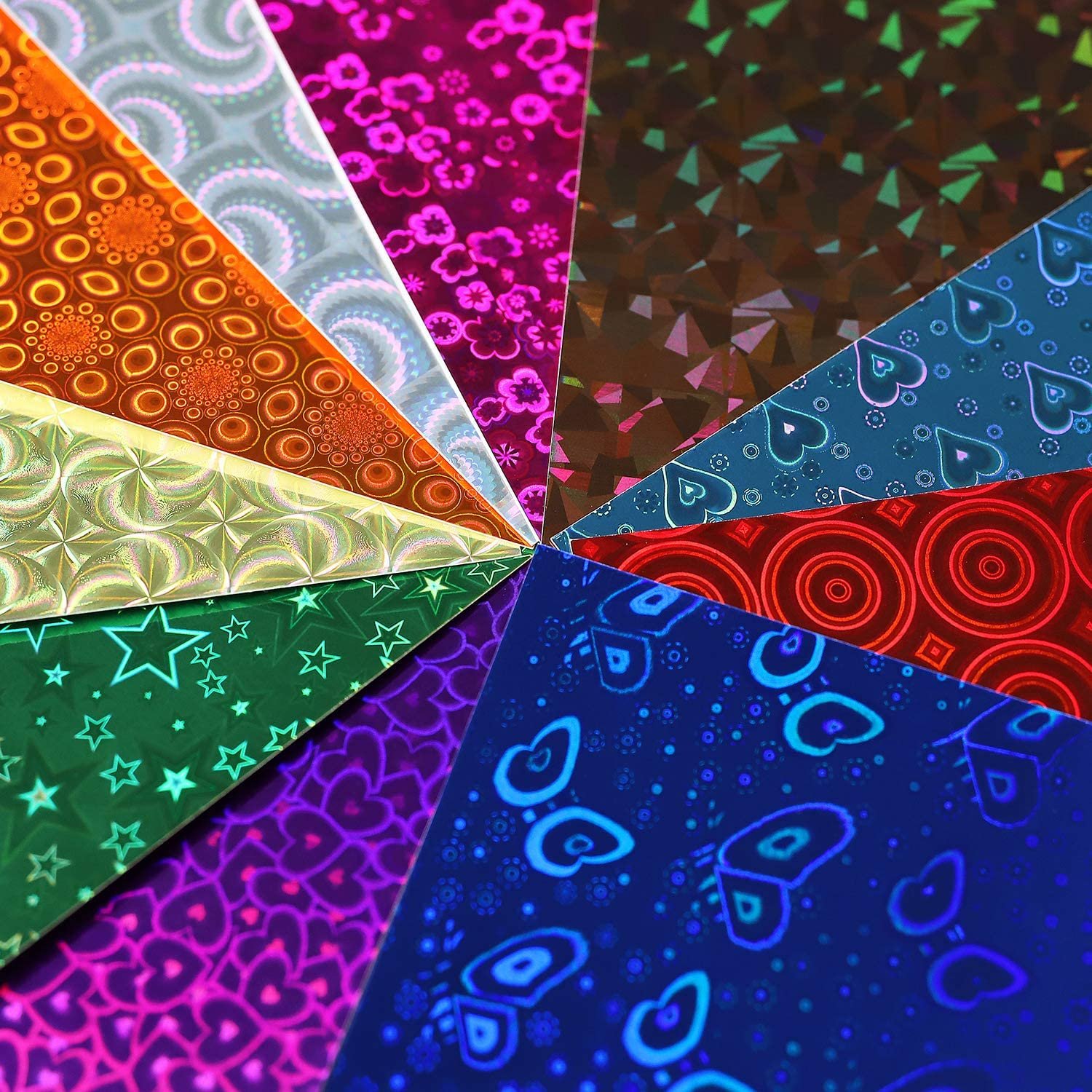 gift wrap iridescent paper rainbow holographic paper for git wrapping and kids art