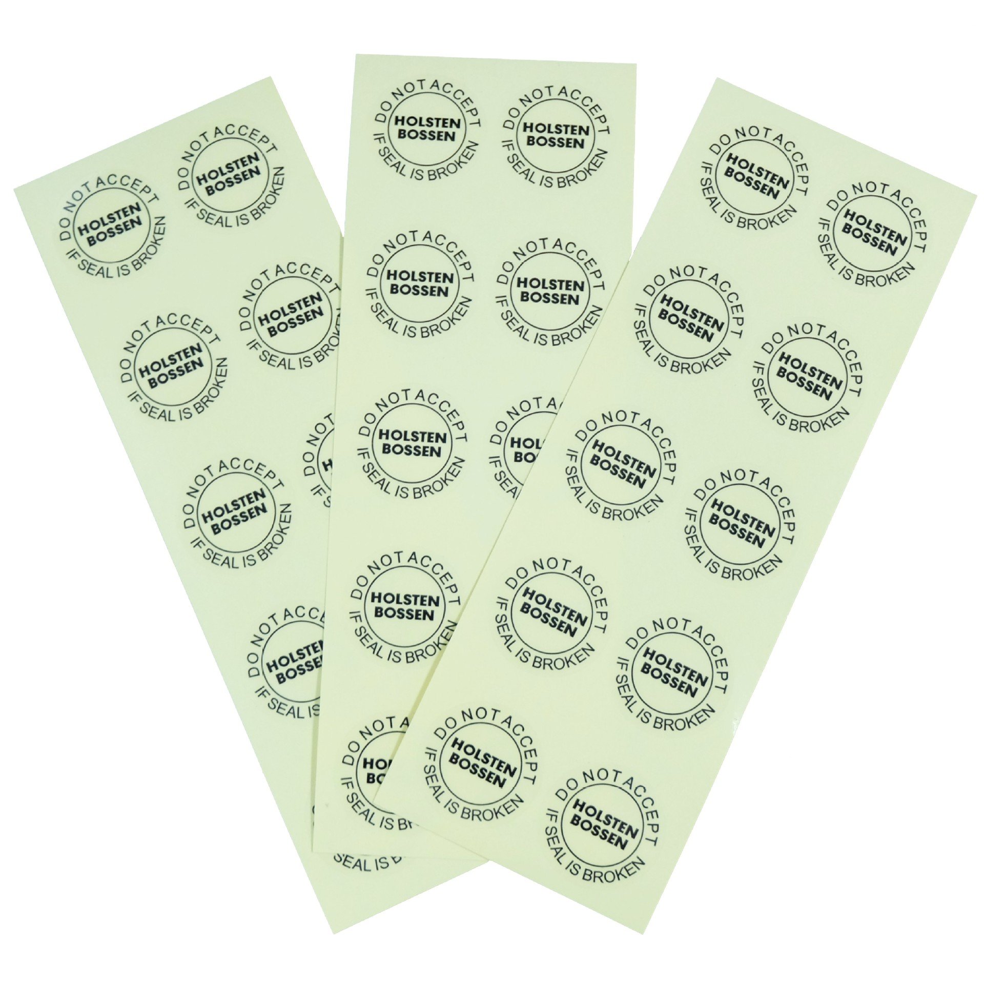 Factory Custom Printing Logo Stickers Clear Waterproof Transparent Vinyl Label Sticker