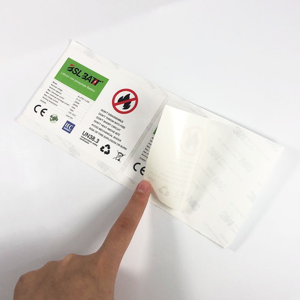 High quality matte packaging label electronic warning packaging label sticker uv printing custom logo die cut vinyl stickers