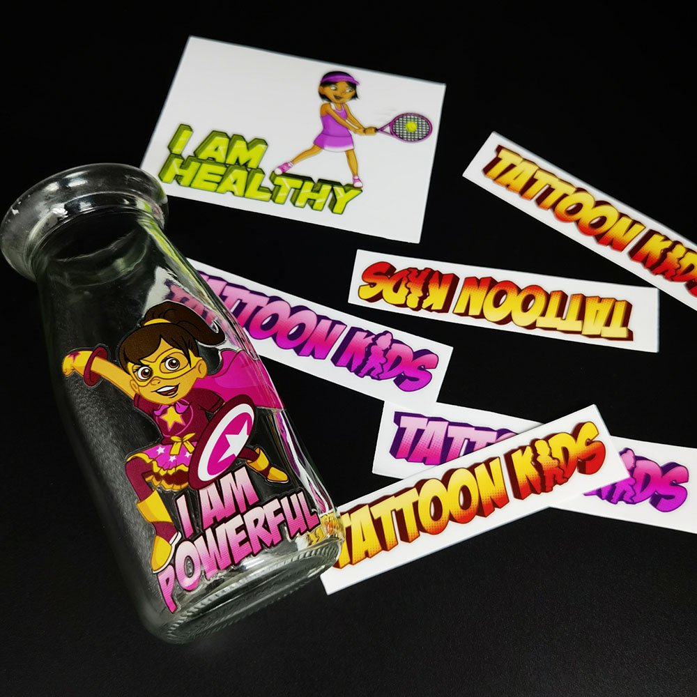 Custom uv dtf cup wraps transfers printing sticker film printer uv dtf for cup wraps glass