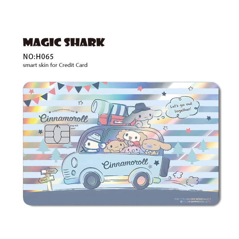 Shenzhen Kingareal Original Manufacturer Waterproof Removable Protective Anime Custom Holographic Sticker For Bank Card