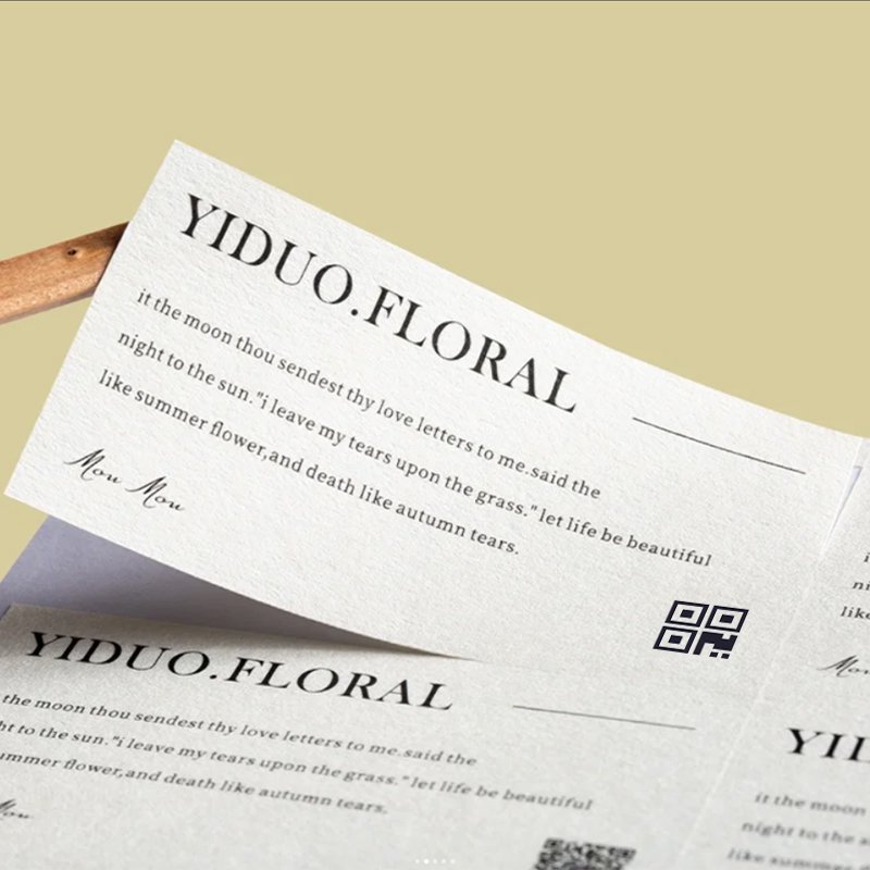 Custom Irregular Brand Cute Textured Paper Label Printing Logo Packaging Sticker Label