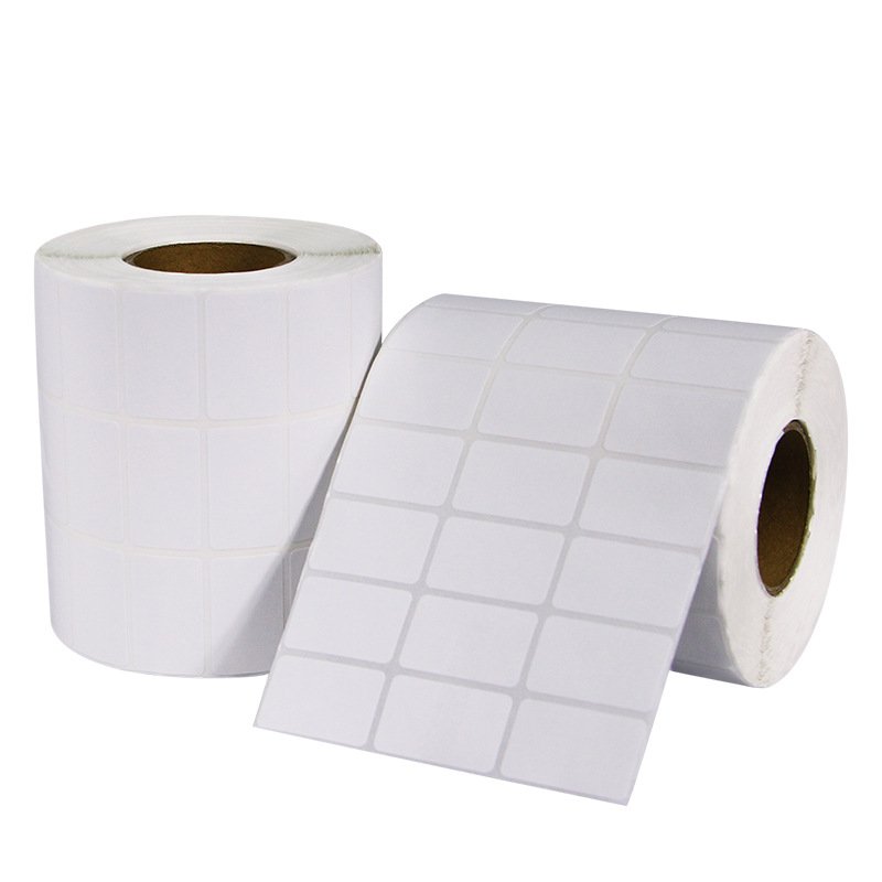 Wholesale Blank Waybill Barcode Thermal Sticker Self Adhesive Direct Thermal Transfer Labels Paper for shipping label