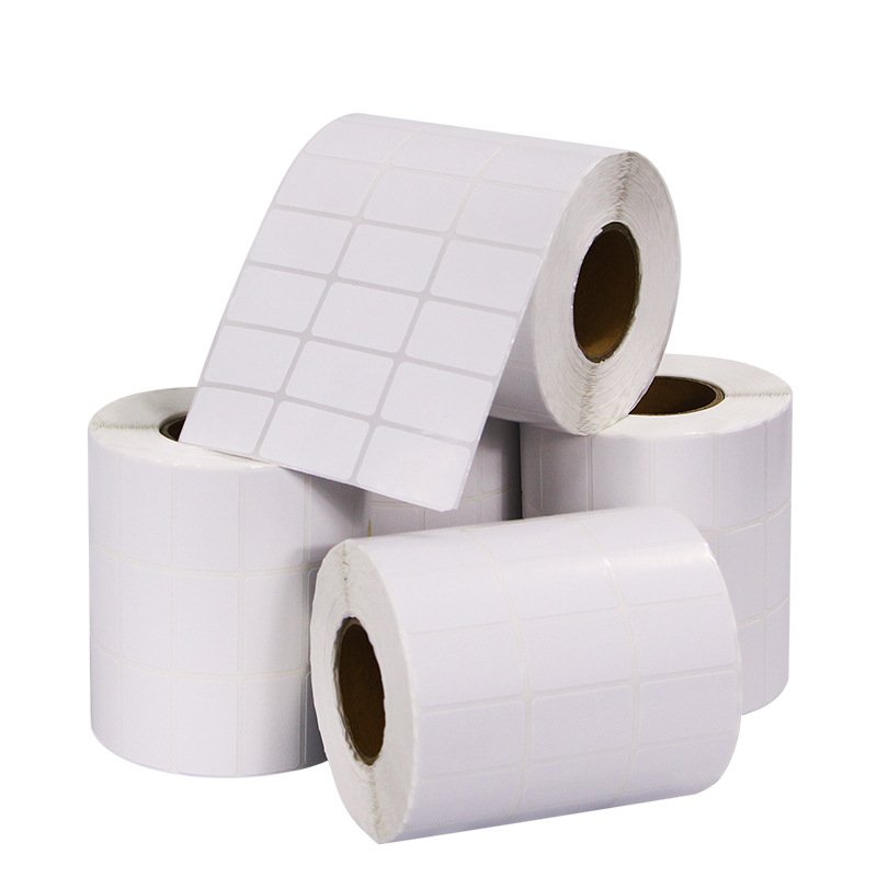 Wholesale Blank Waybill Barcode Thermal Sticker Self Adhesive Direct Thermal Transfer Labels Paper for shipping label