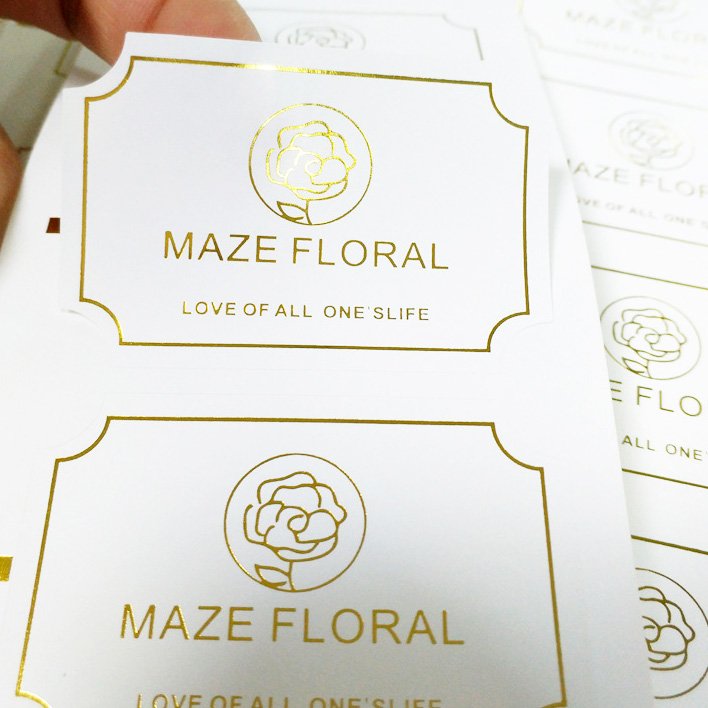 Customized Waterproof Sticker Label Print Cosmetic Bottle Makeup Product Packaging Adhesive Paper Logo Label Sticker Sheet
