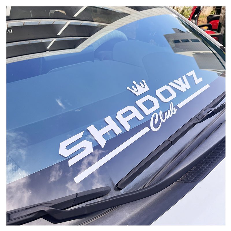 High Quality Customizable Black Car Bumper Sticker Car Window Body Stickers for Small Business