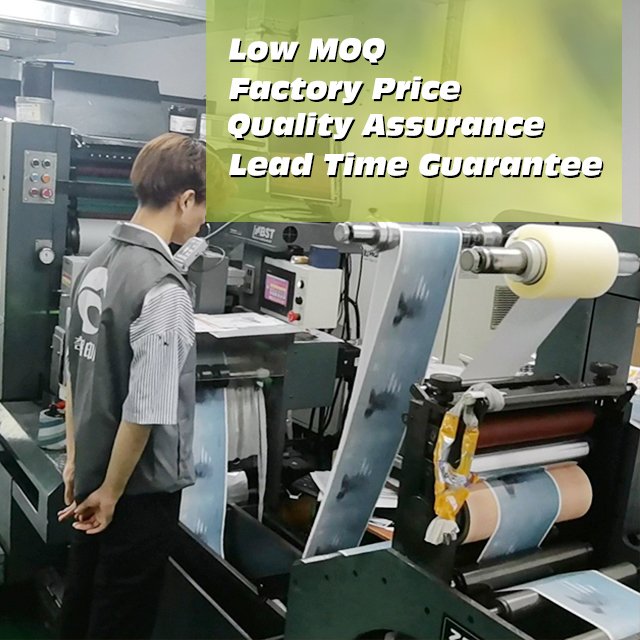 Free Sample Sticker Labels LOGO Custom Printing Die Cutting Dies Craft Package Label Hot Stamping Stickers Printing Service