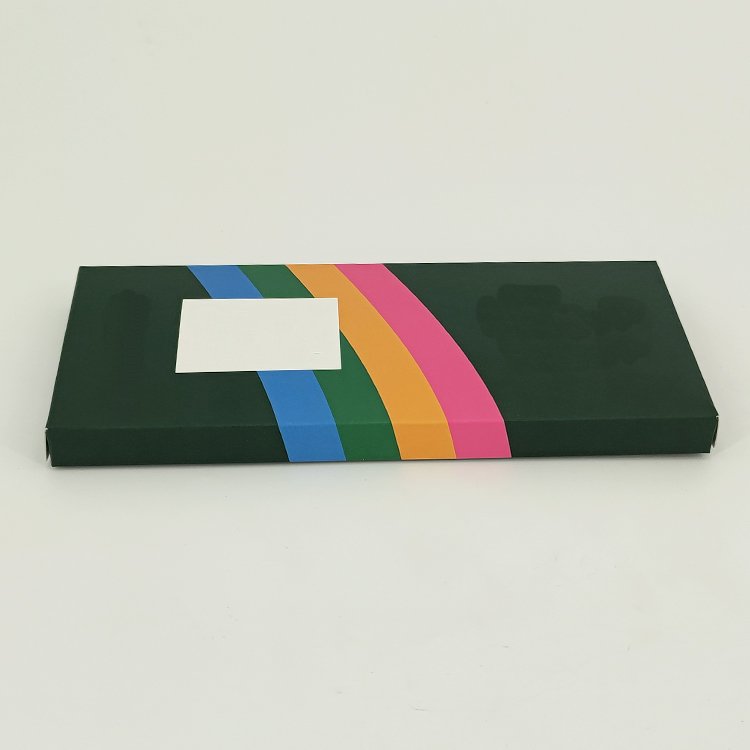 custom logo design chocolate bar paper cardboard packaging color printing box