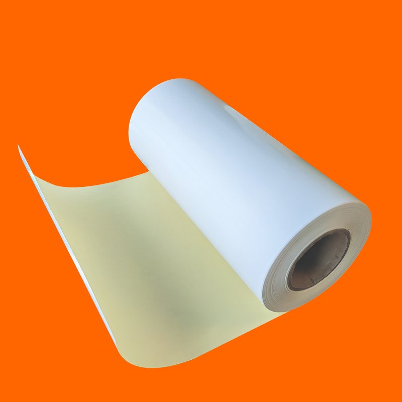 Factory Price thermal jumbo roll Self Adhesive label raw material thermal paper label adhesive paper & film