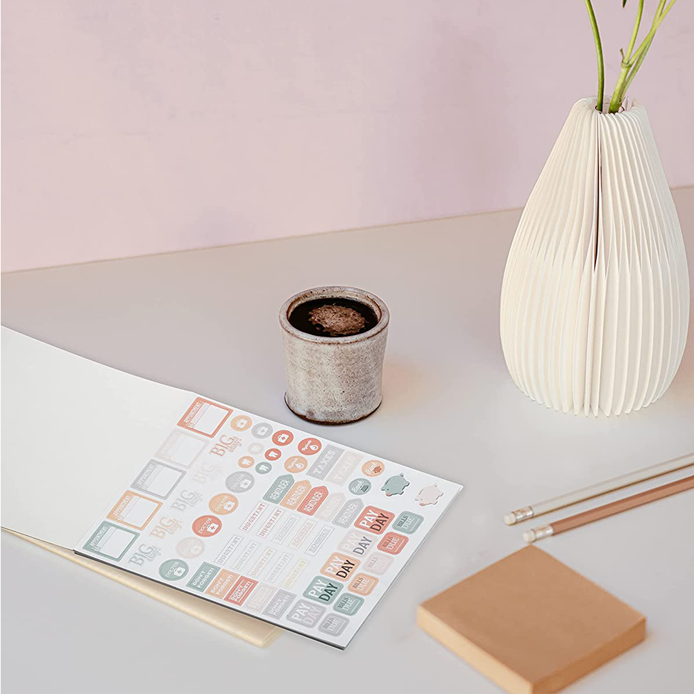 Custom Cartoon Cat Paper Sticker Kawaii Journal Stickers Scrapbooking Daily Planner Stickers