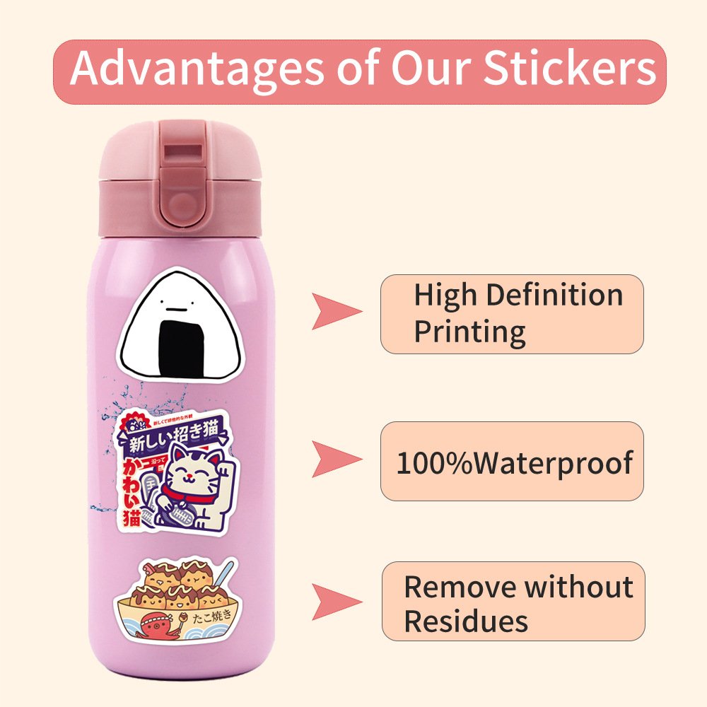 55Pcs Japanese Culture Trendy Logo Graffiti Stickers For Bottle Luggage Decor Cool Cartoon Tokyo Sticker