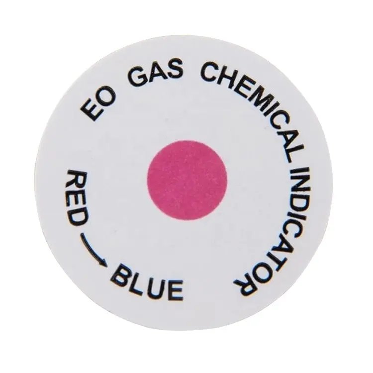 Disposable Self-Adhesive EO Gas Sterilization Indicator Label Sticker