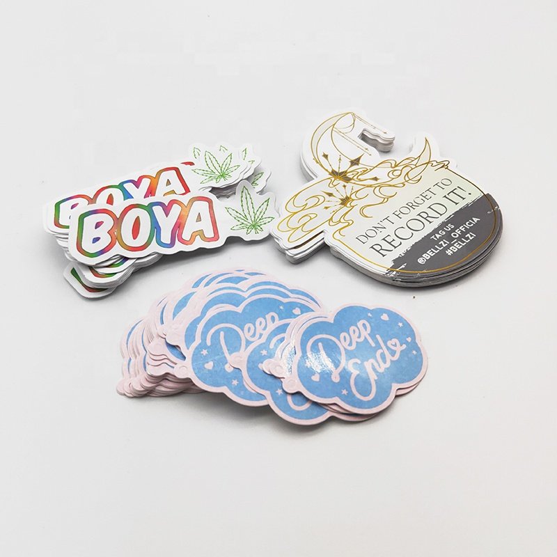 Waterproof Pvc Adhesive Label Sticker Paper Custom Printing Vinyl Stickers Logo