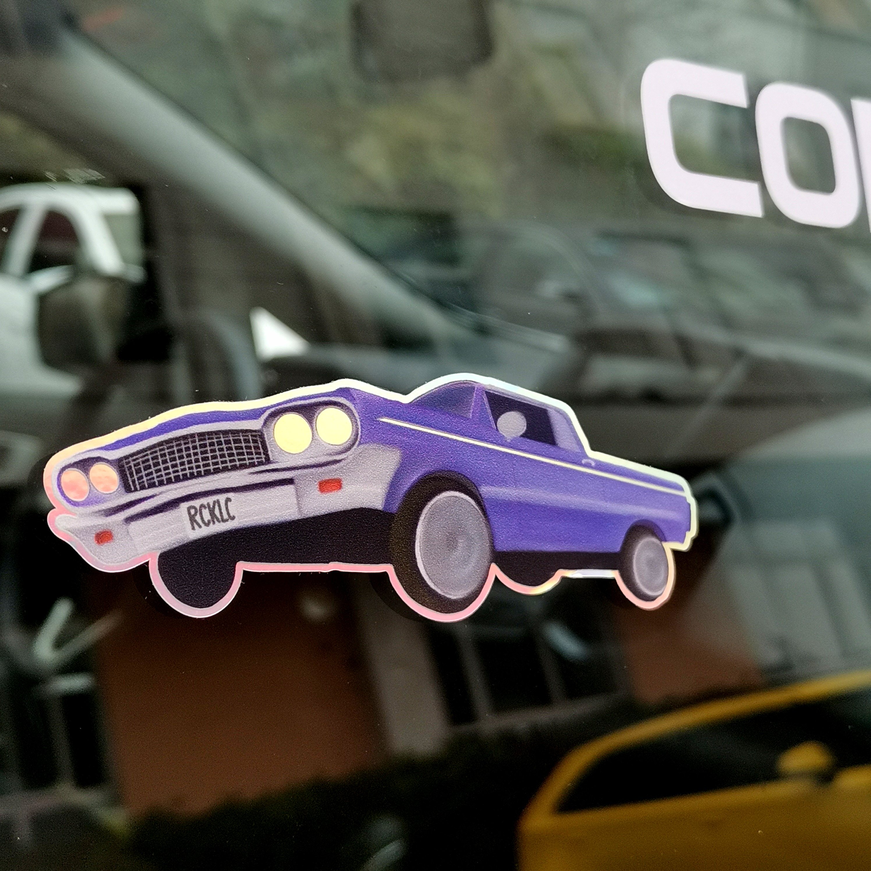 Custom Adhesive Waterproof UV Printing Vinyl Outdoor Vehicle Use Custom Logo Die Cut Vinyl Decal Transfer Car Window Stickers