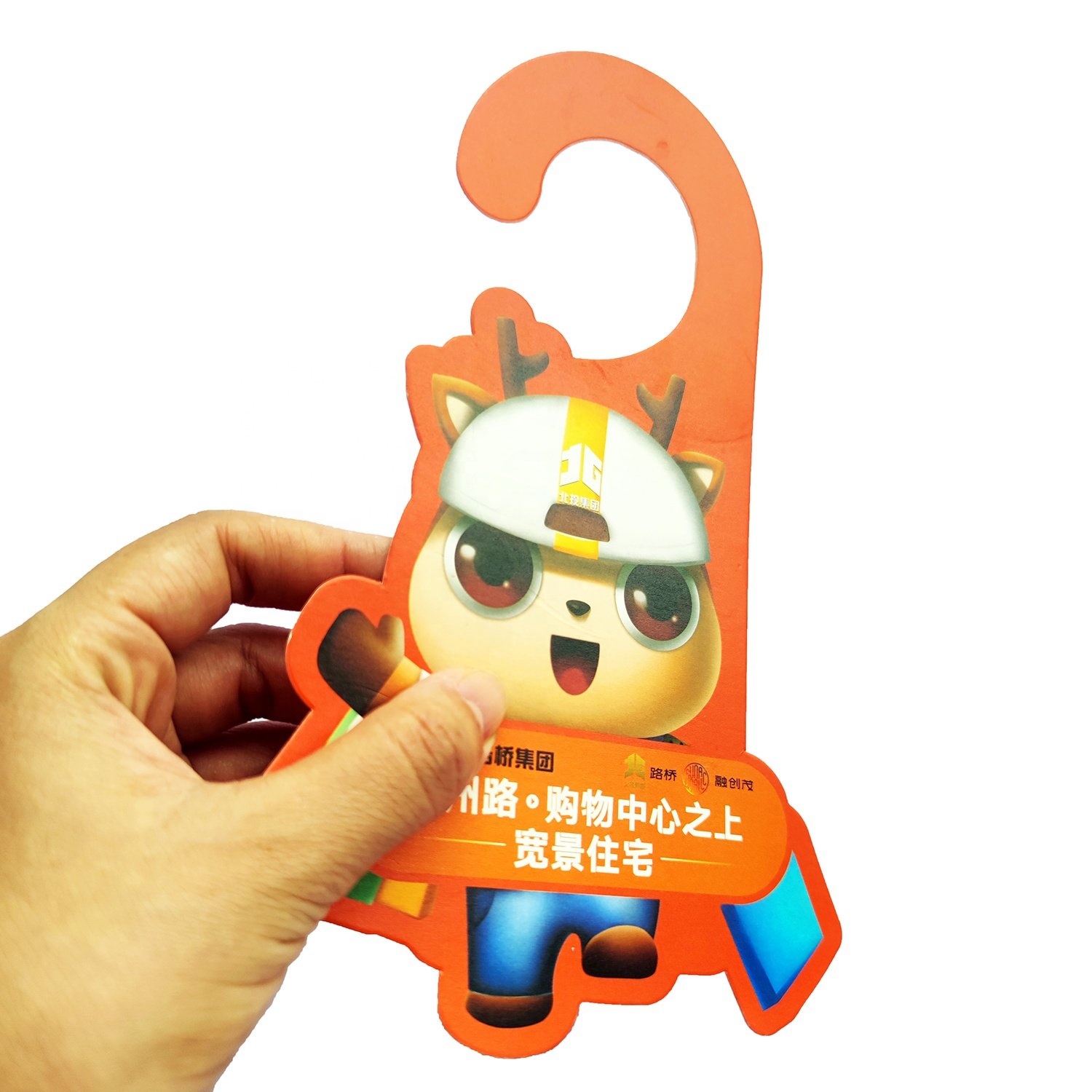 Custom High Quality Blank Paper Car Parking Permits Hang Tag Sticker Printing Temporary Parking Pass Card Door Hanger Flyer