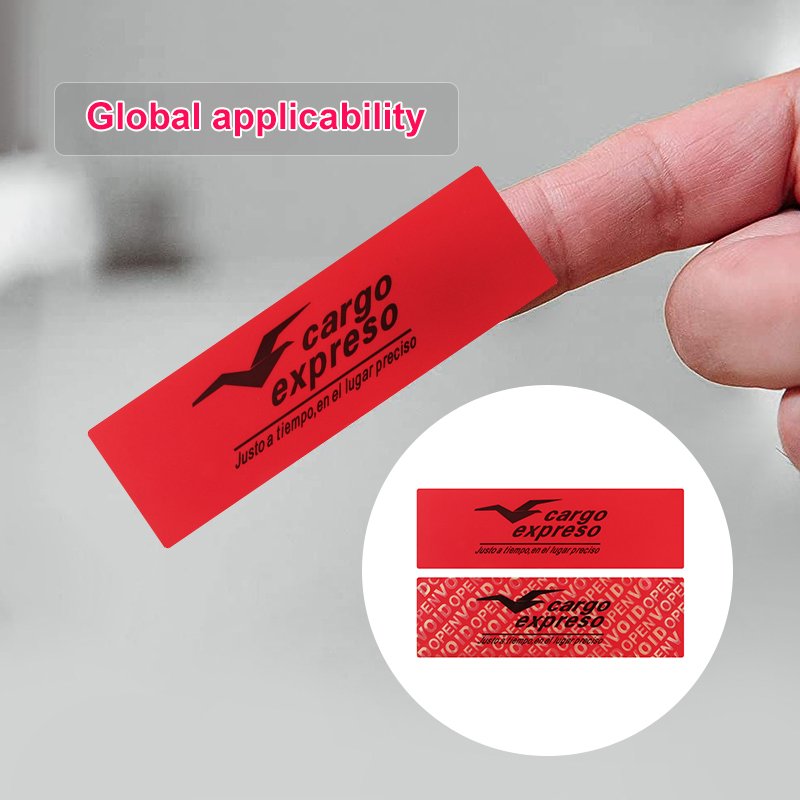Holographic Serial Number Security Label High Security Void Seal Warranty Void Stickers Customized Tamper Proof Labels