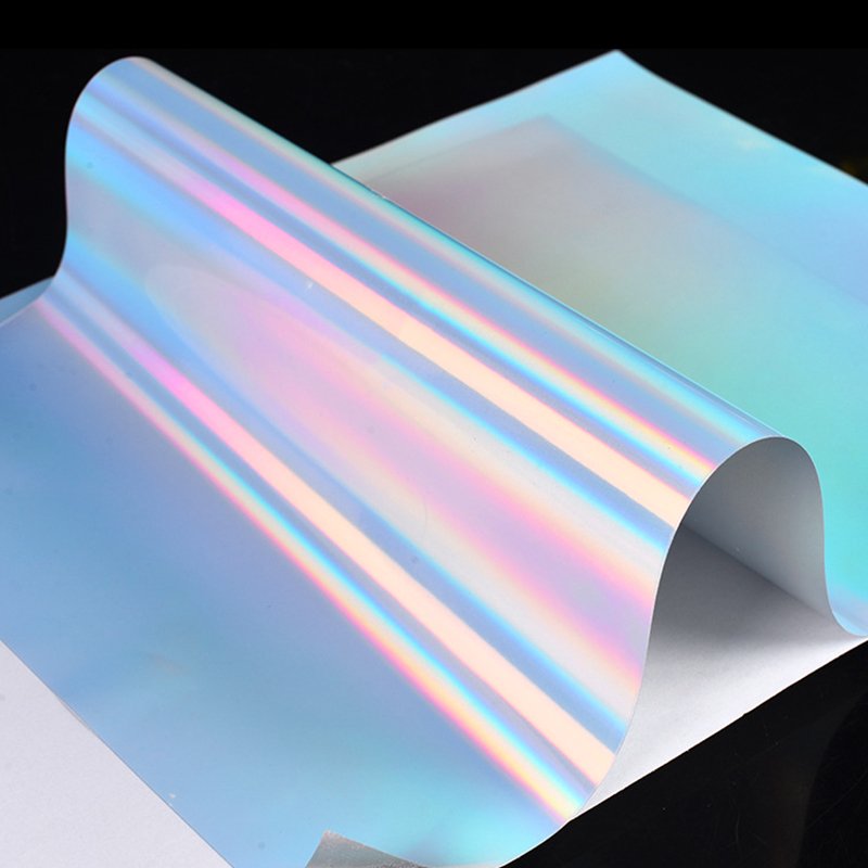 RC Printable 3D Holographic Glossy Vinyl Photo Sticker Paper For Inkjet Printer