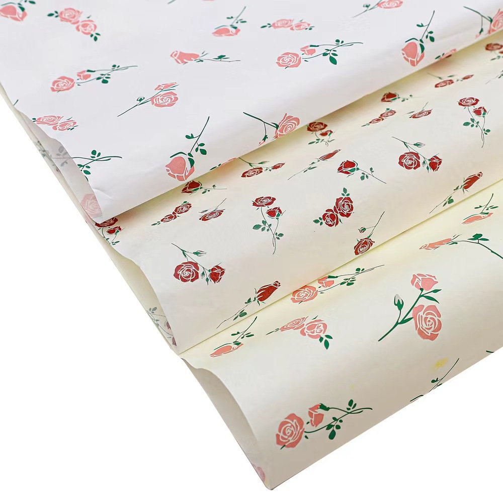 Custom Printed Logo Gift Wrapping Paper Clothing Tissue Paper