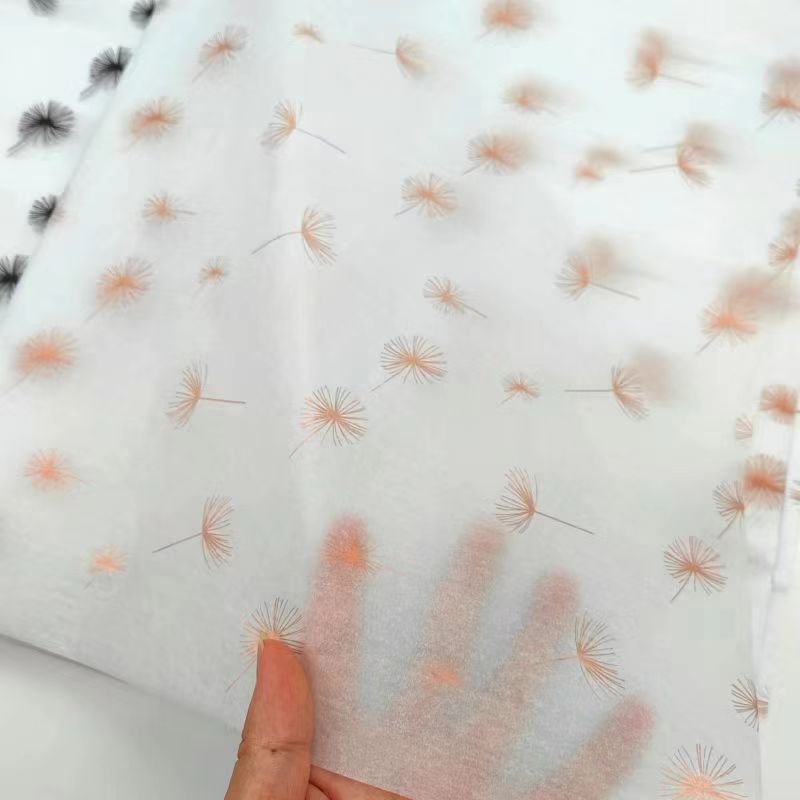 Custom Printed Logo Gift Wrapping Paper Clothing Tissue Paper
