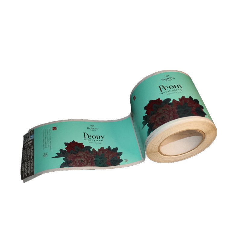 Custom Wholesale Design Logo Circle Vinyl Adhesive Transparent Seal Packaging Sticker Label