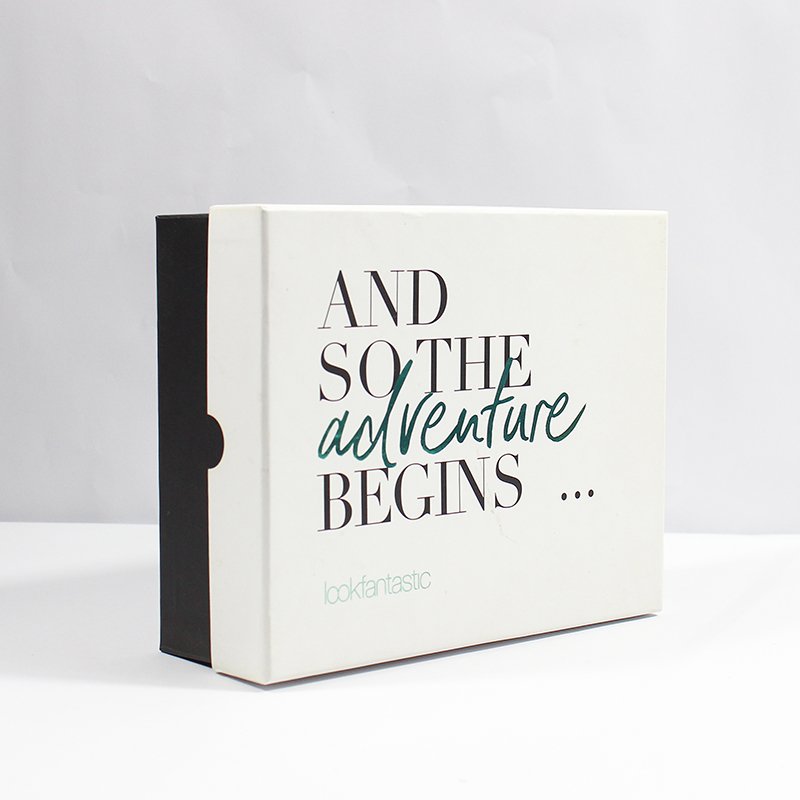 HXD Best Selling Custom Printed Logo Cuboid Pink blue Gradual Chang Luxury Cardboard Packaging Box for Clothing Shoe