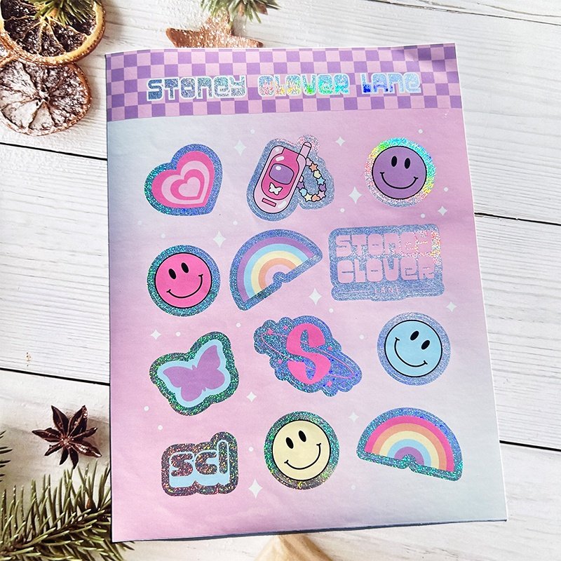Best Selling Waterproof Custom PVC Self Adhesive Vinyl Stickers Removable Easy Peel Off Kiss Cut Logo Printing Sticker Sheet