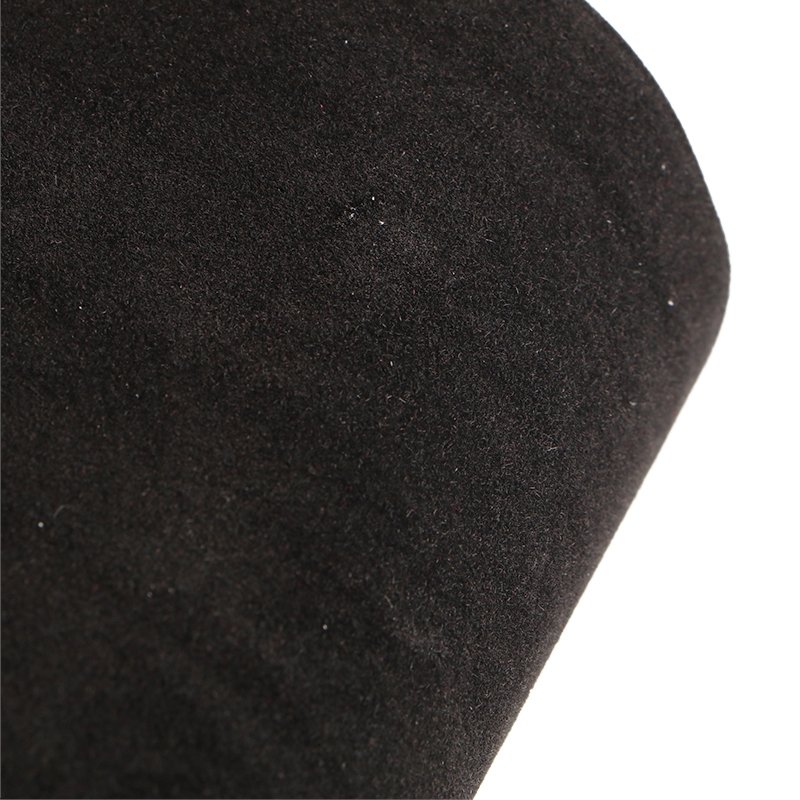 HH 029 velvet sticker paper sheets Self Adhesive black sticker glue paper Craft Fabric a4 print flocking paper