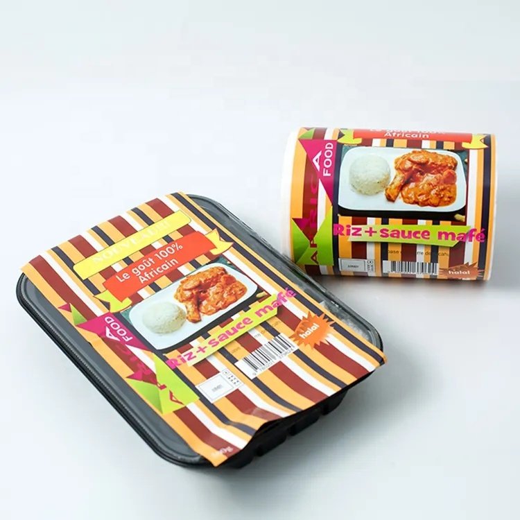 High Standard BOPP Self-adhesive Frozen Food Sticker Label Vinyl HT Meat Chinese Waterproof Oil Proof,waterproof Support Size