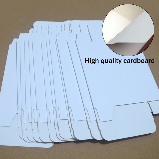 wholesale best welcome fashion white small paper box packaging white Kraft paper boxes good price white card paper box