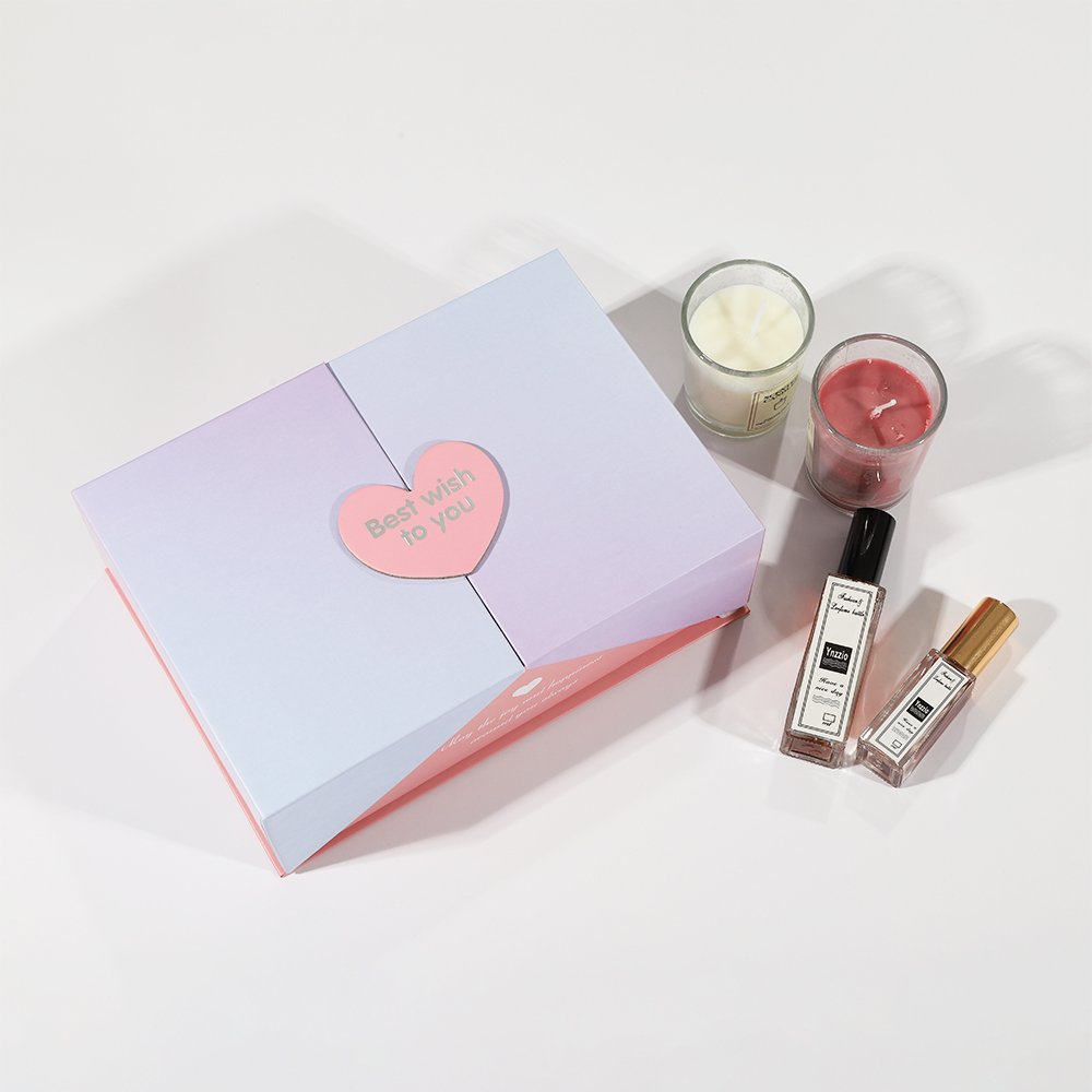Custom bridesmaid gift packaging wedding gift set box gift boxes with magnetic lid
