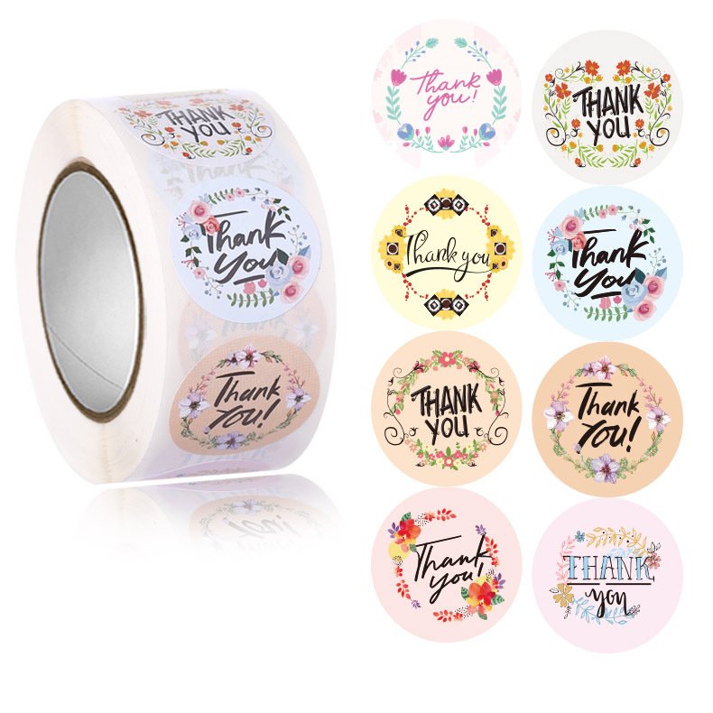 China Custom Vinyl Adhesive Colored Printing 100x150 Mm Round Sticker Roll Labels