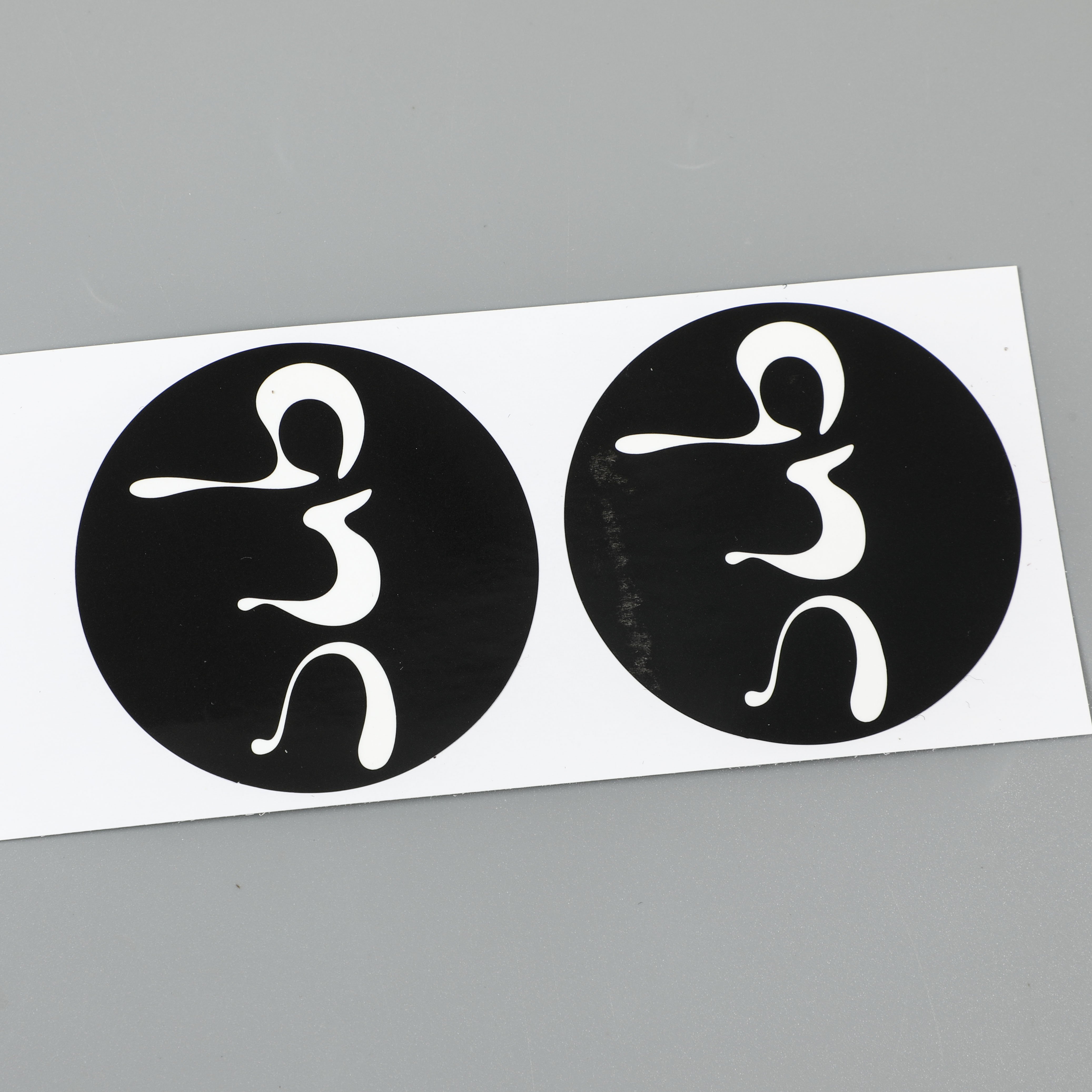 waterproof brand die cut custom logo clear high quality pickleball basketball football stickers