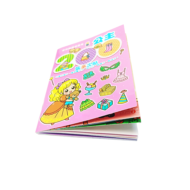 Over 200 Decorative Stickers Custom Toddler Kids Adult Girls Boys Reusable Sticker Book Printing