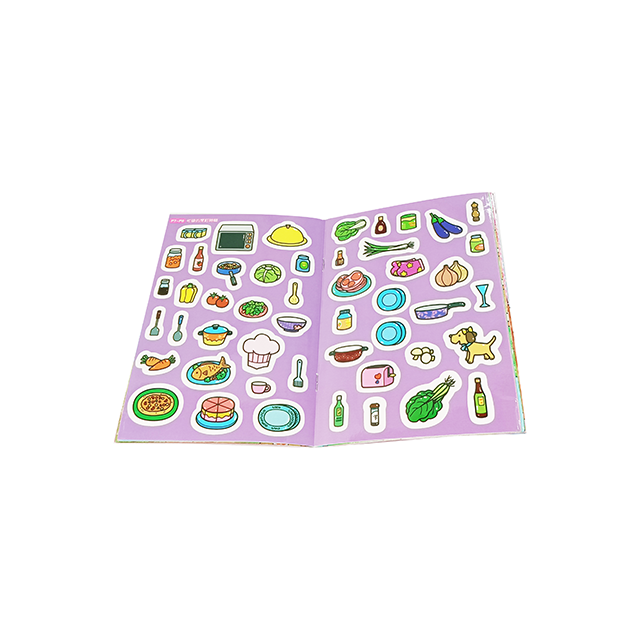 Over 200 Decorative Stickers Custom Toddler Kids Adult Girls Boys Reusable Sticker Book Printing